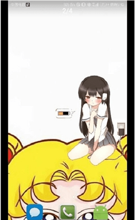 GynoidCharge女仆电量显示