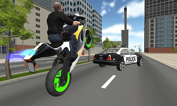 3D特技摩托车
