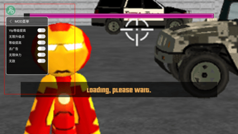 火柴人绳索英雄钢铁侠