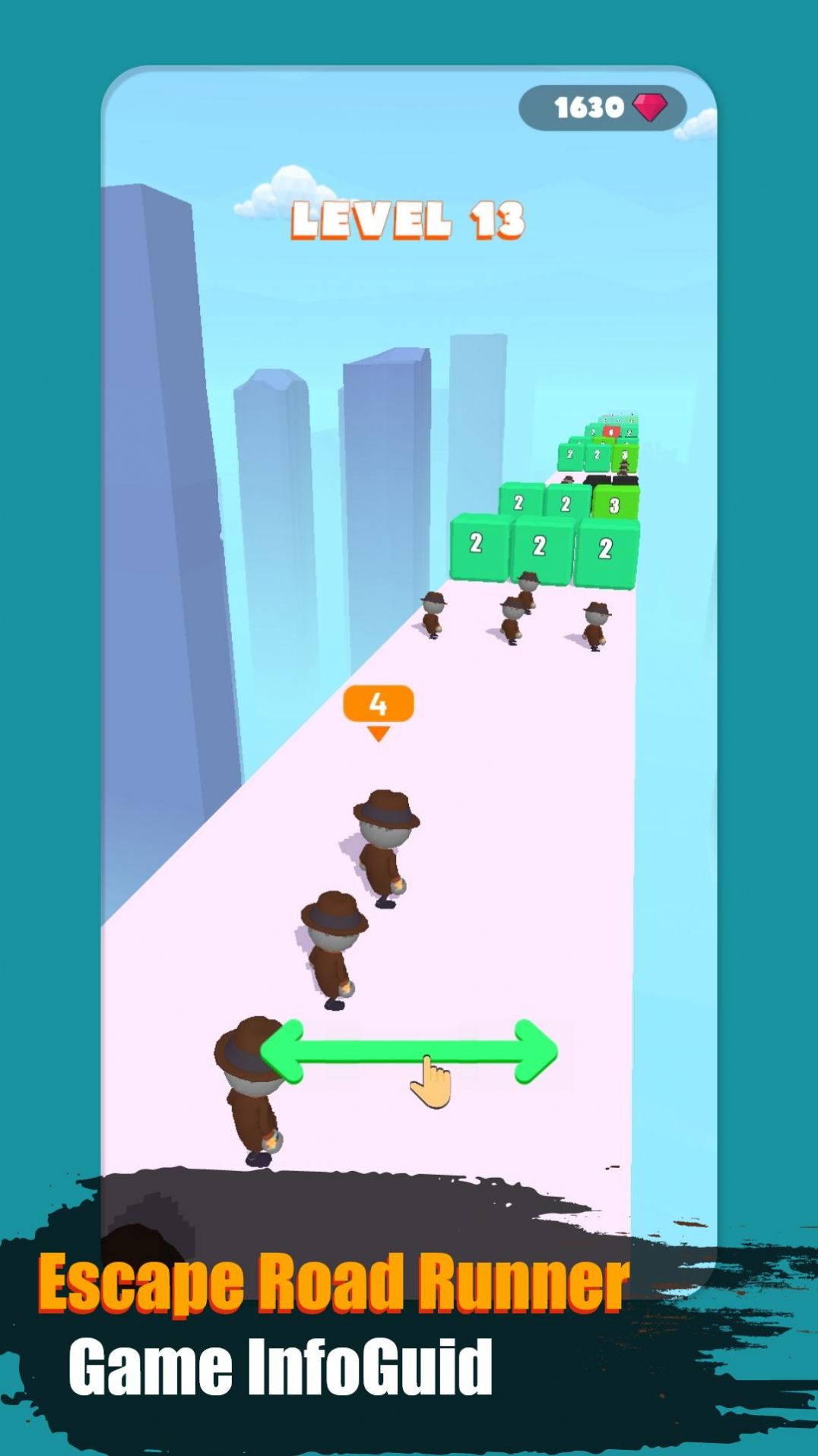 逃生道路跑酷Escape Road Runner