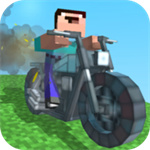 疯狂摩托：方块竞速