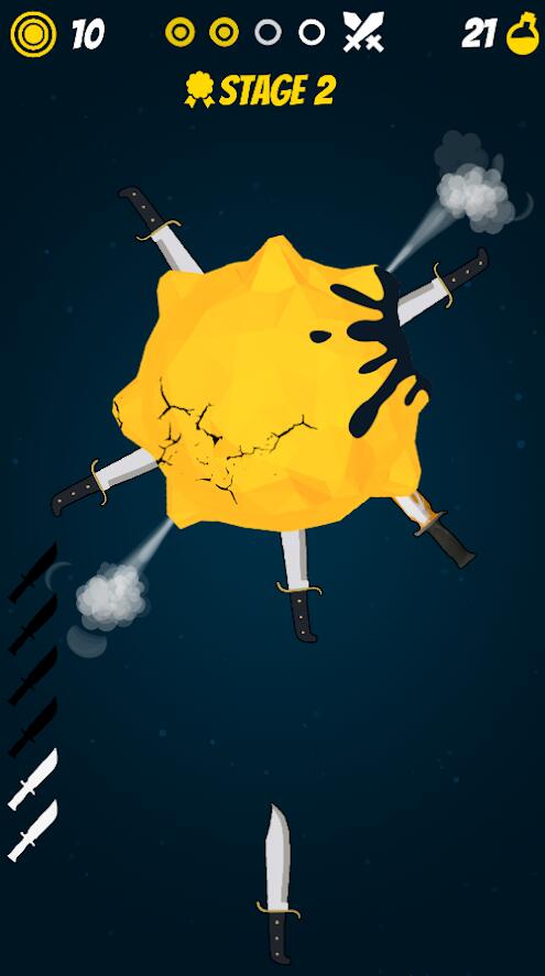 Knife Hit Dash(击毁行星游戏) Knife Hit Dash(击毁行星游戏)