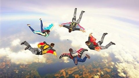 跳伞模拟器手机版(Sky Diving Simulator) 跳伞模拟器手机版(Sky Diving Simulator)