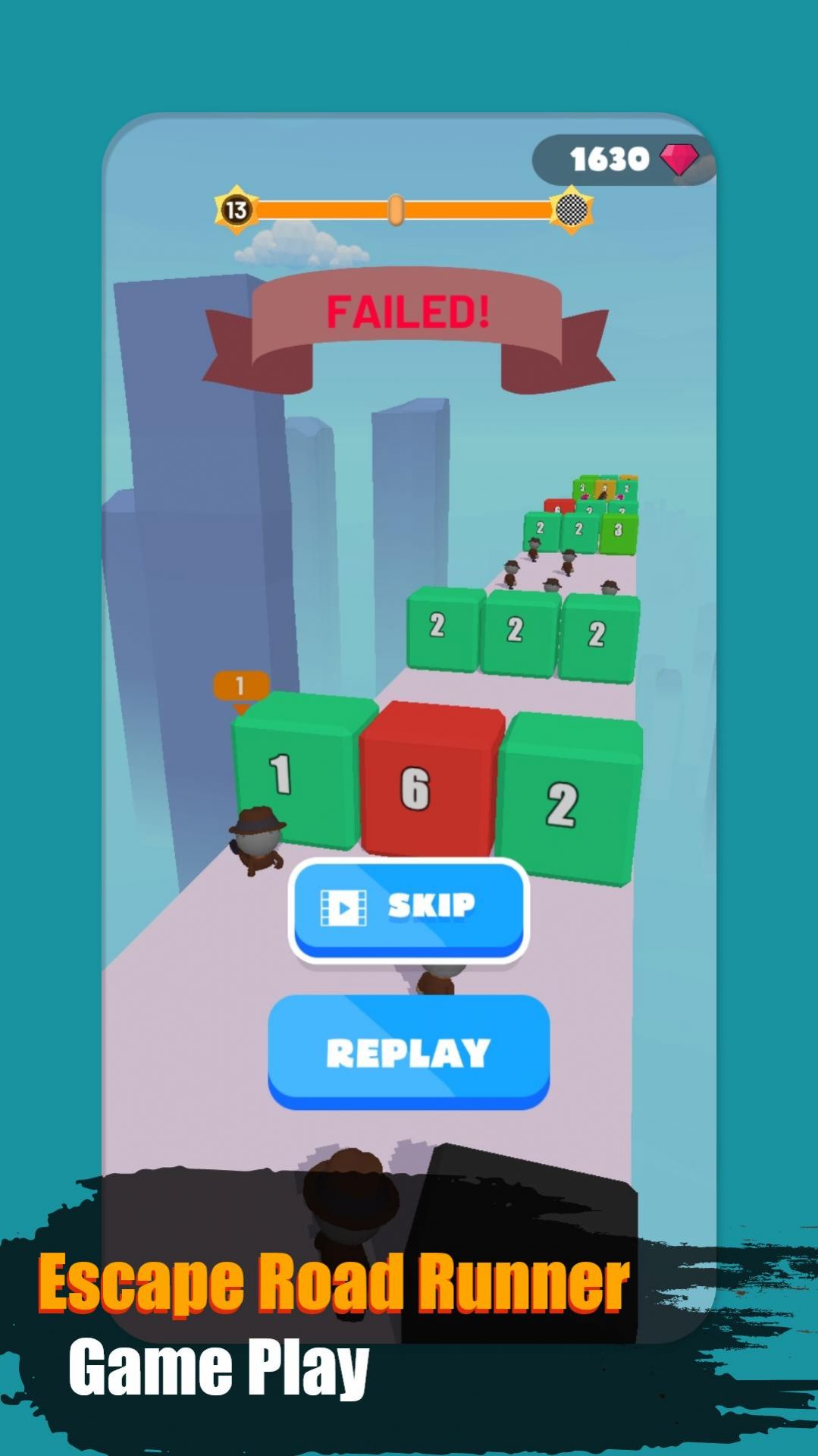 逃生道路跑酷Escape Road Runner