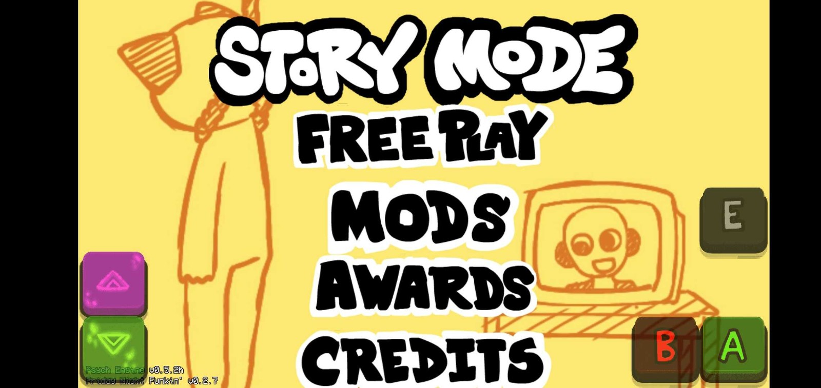 FNF猫咪蒂奇君(Friday Night Funkin)