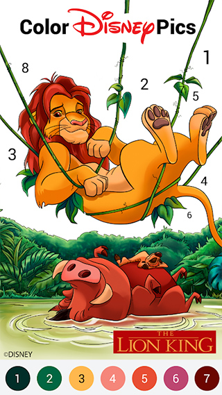 happy color数字填色