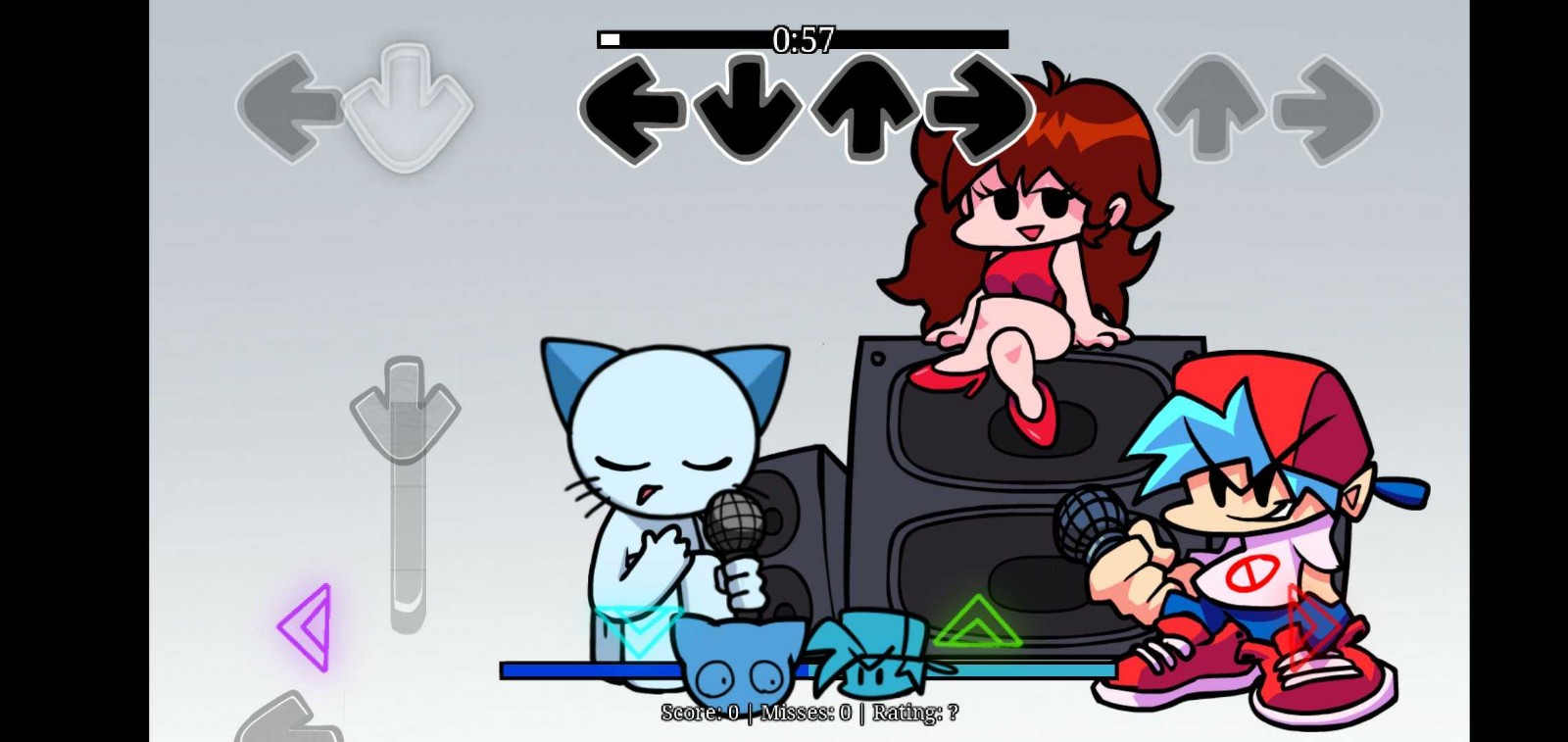 FNF猫咪蒂奇君(Friday Night Funkin)