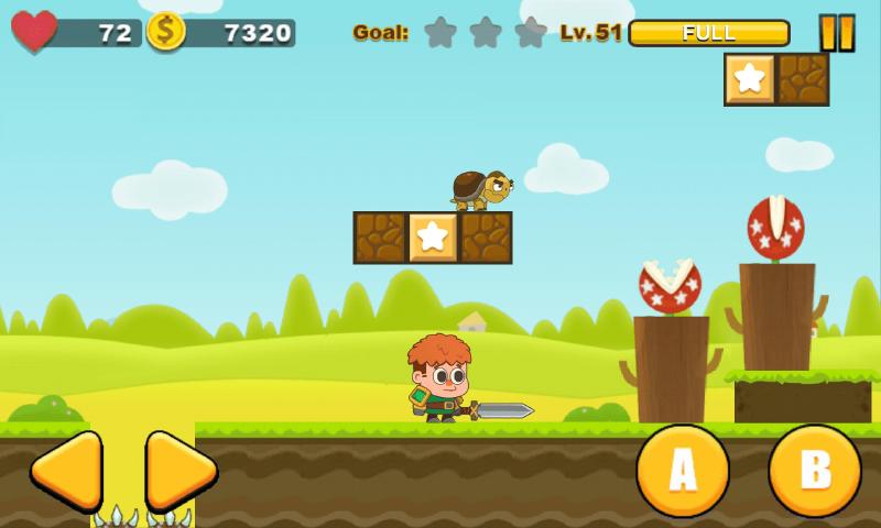 Blocks Crusher(方块粉碎者(超级玛丽类似的游戏))