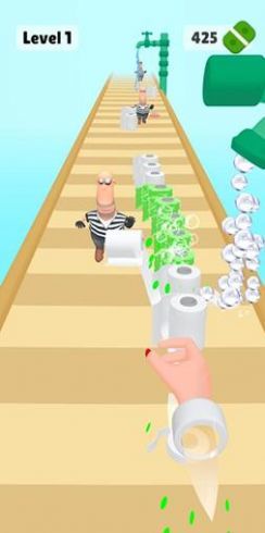 弄湿纸巾小游戏(Wet Paper Throw)