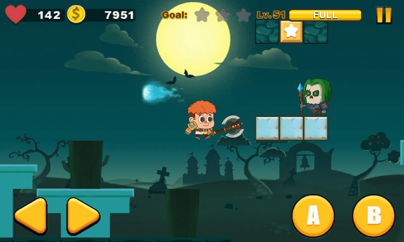 Blocks Crusher(方块粉碎者(超级玛丽类似的游戏))