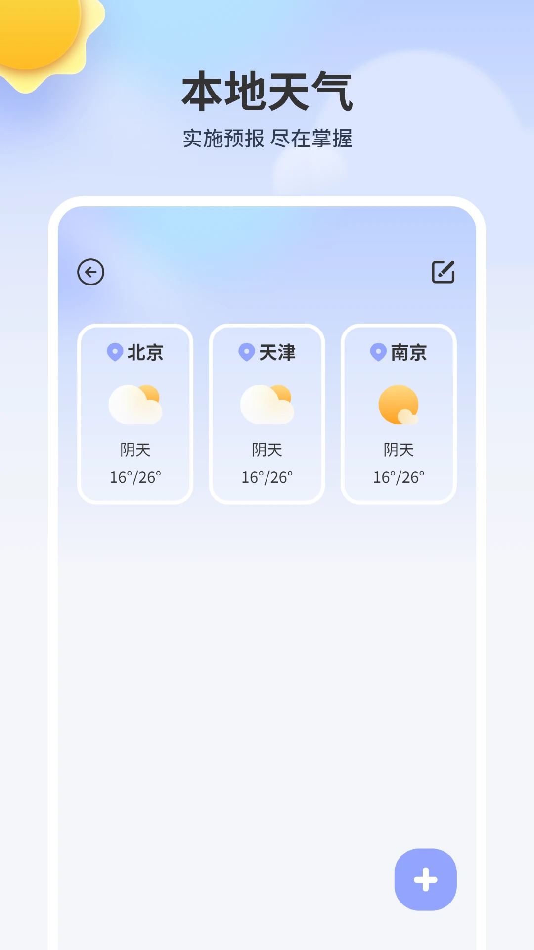 24小时天气预报
