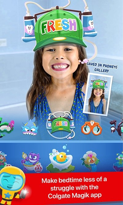 高露洁魔法泡泡magik软件