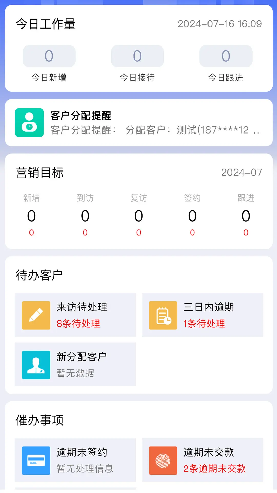 方客云CRM售楼系统