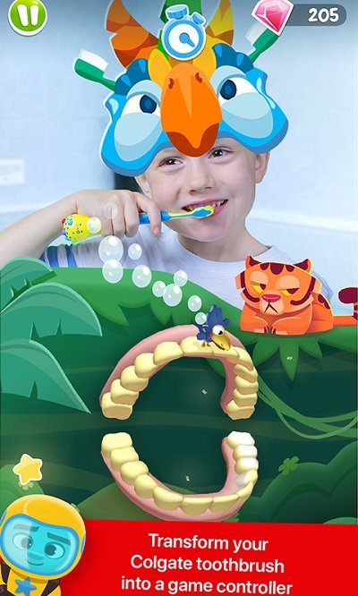 高露洁魔法泡泡magik软件