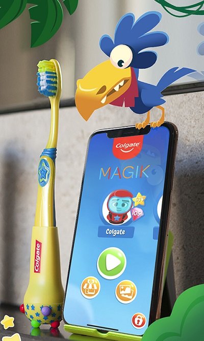 高露洁魔法泡泡magik软件