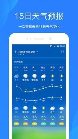 小米天气预报app安卓版