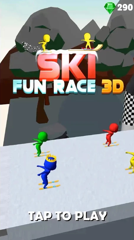 滑雪趣味赛3D