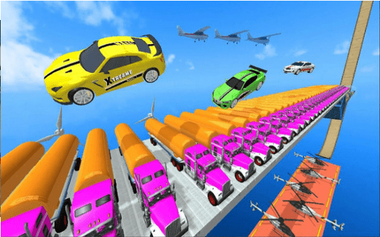 坡道赛车特技3D