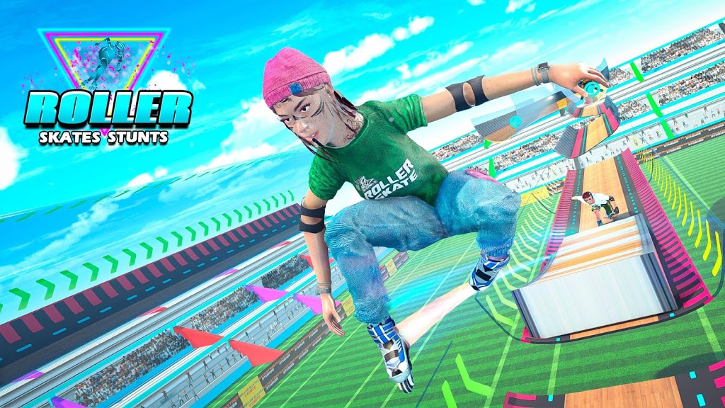 空中轮滑特技比赛 空中轮滑特技比赛