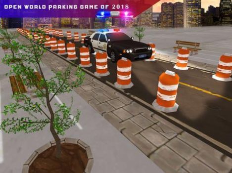 警车高难度停车驾驶挑战 警车高难度停车驾驶挑战