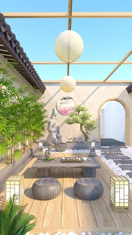 禅宗家居设计纸牌