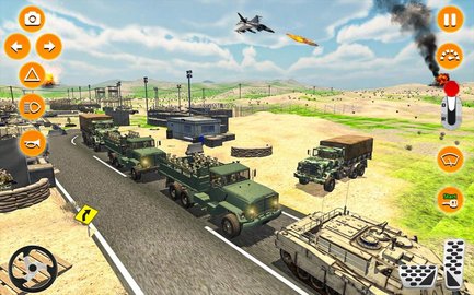 Army Truck Driving Military Games