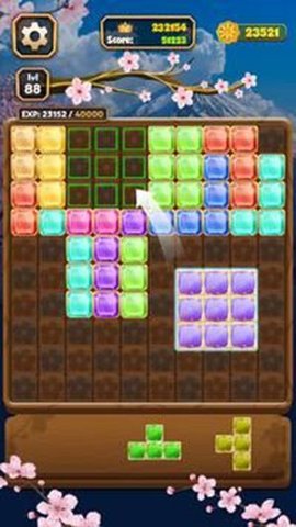 宝石方块谜题（Gem Block Puzzle）